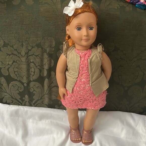 BATTAT Our Generation Hair Play Patience Doll 18” - Picture 1 of 8